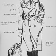 trench coat dessin
